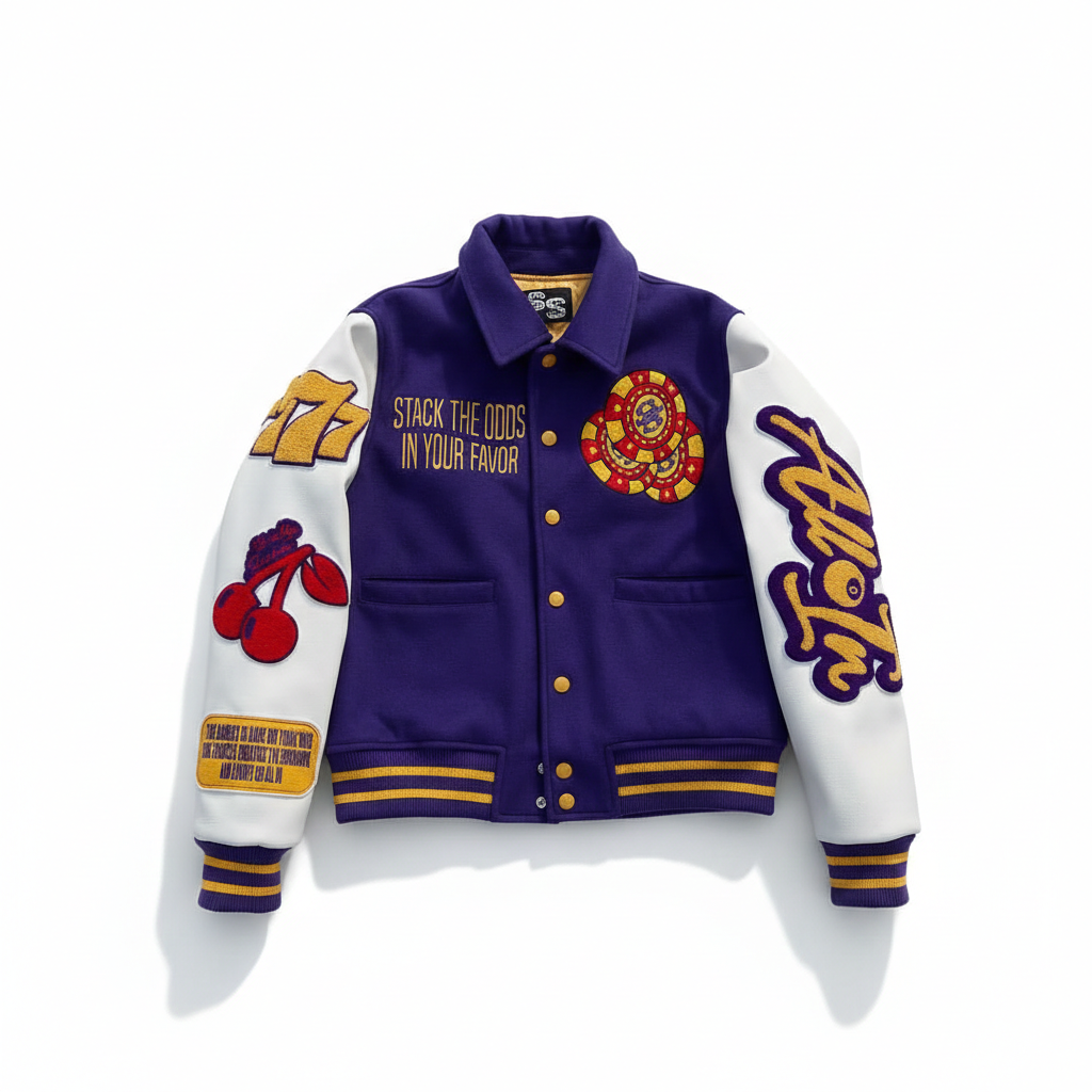 Custom Varsity Jacket | Bespoke Wool & Leather Letterman Coat | Cut & Sew OEM Manufacturing
