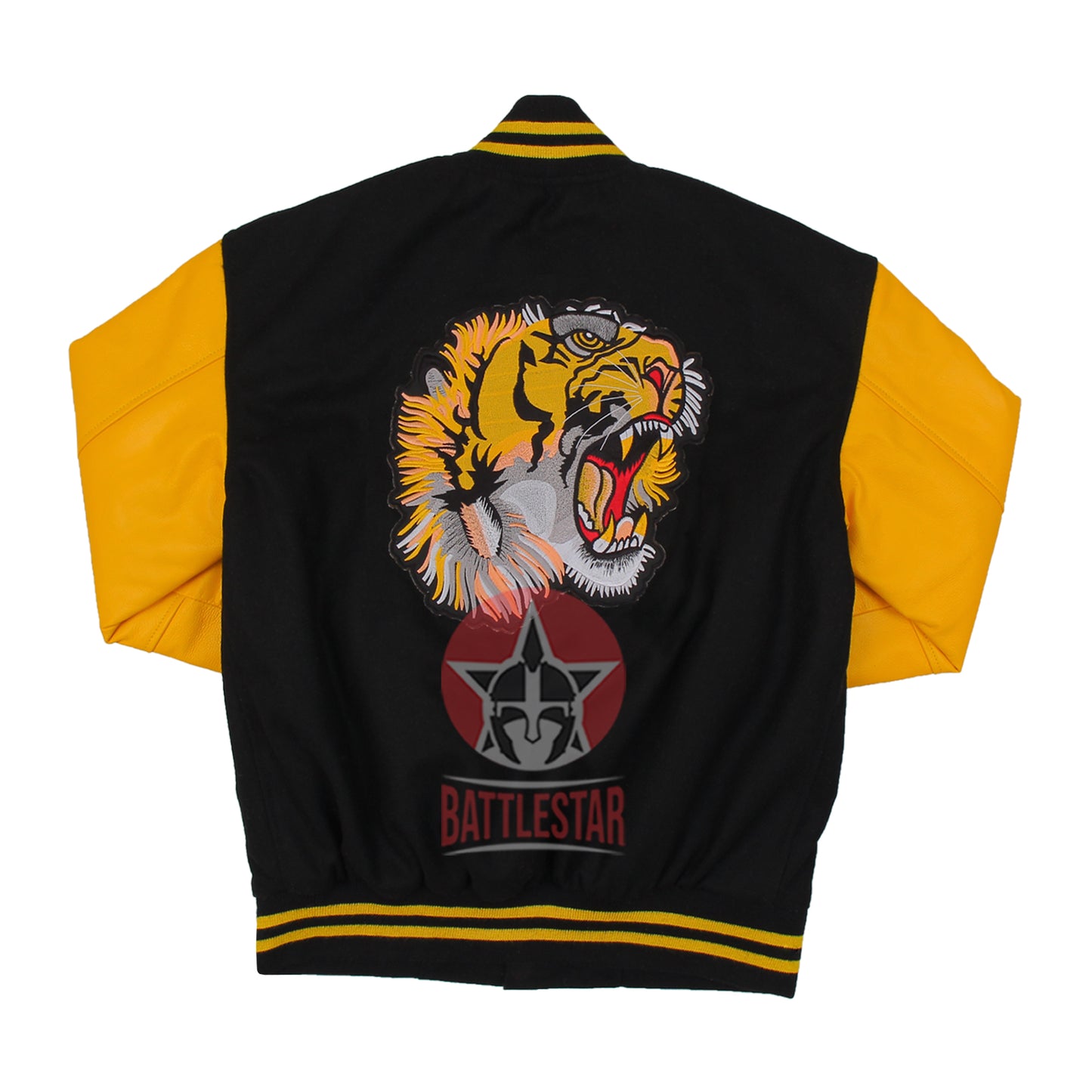 Year of the Tiger Embroidered Letterman Baseball Jacket