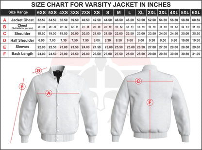 Gold Satin Varsity Baseball Jacket Golden white Rib