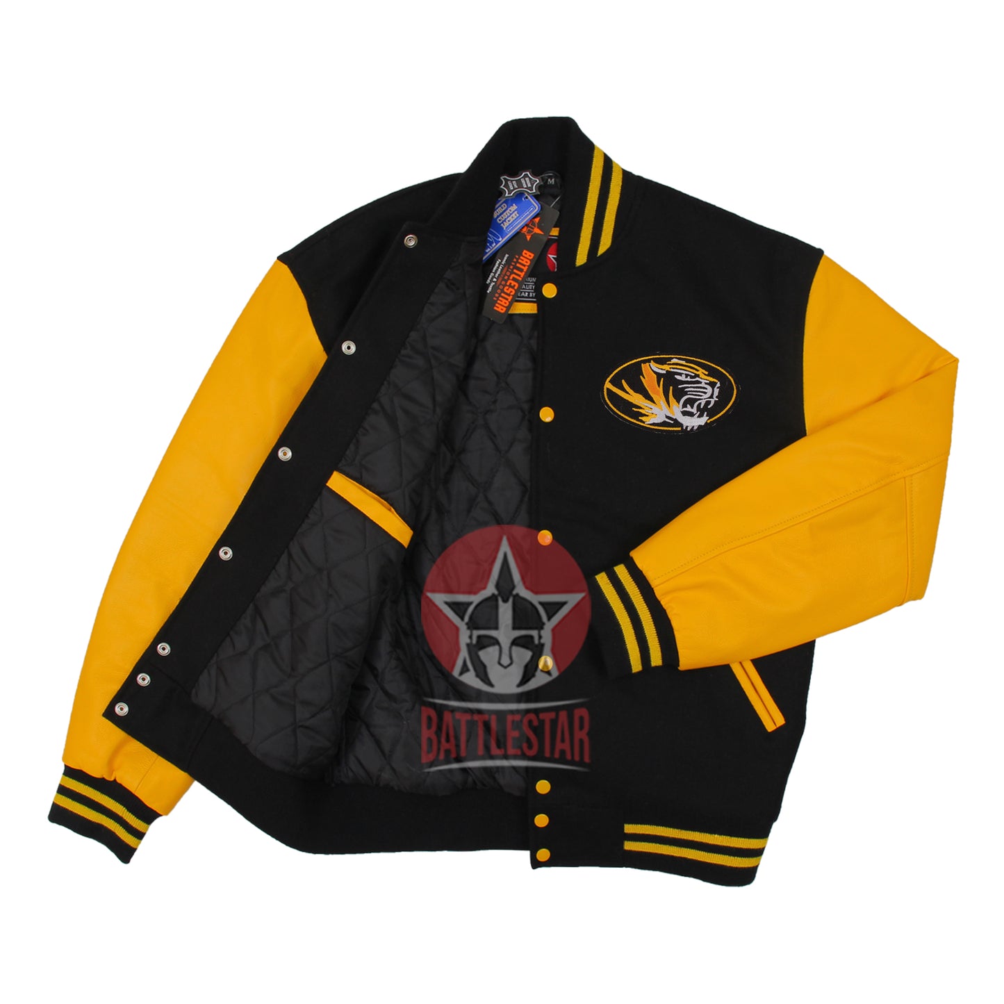 Year of the Tiger Embroidered Letterman Baseball Jacket