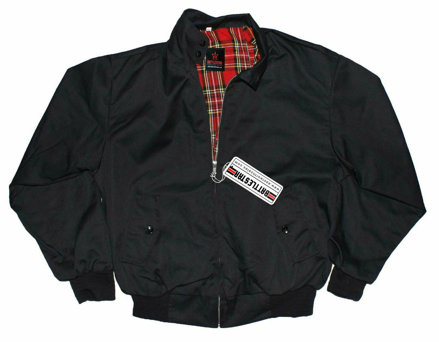 Men's Retro Harrington Style Vintage Jacket