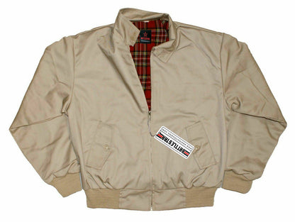 Men's Retro Harrington Style Vintage Jacket