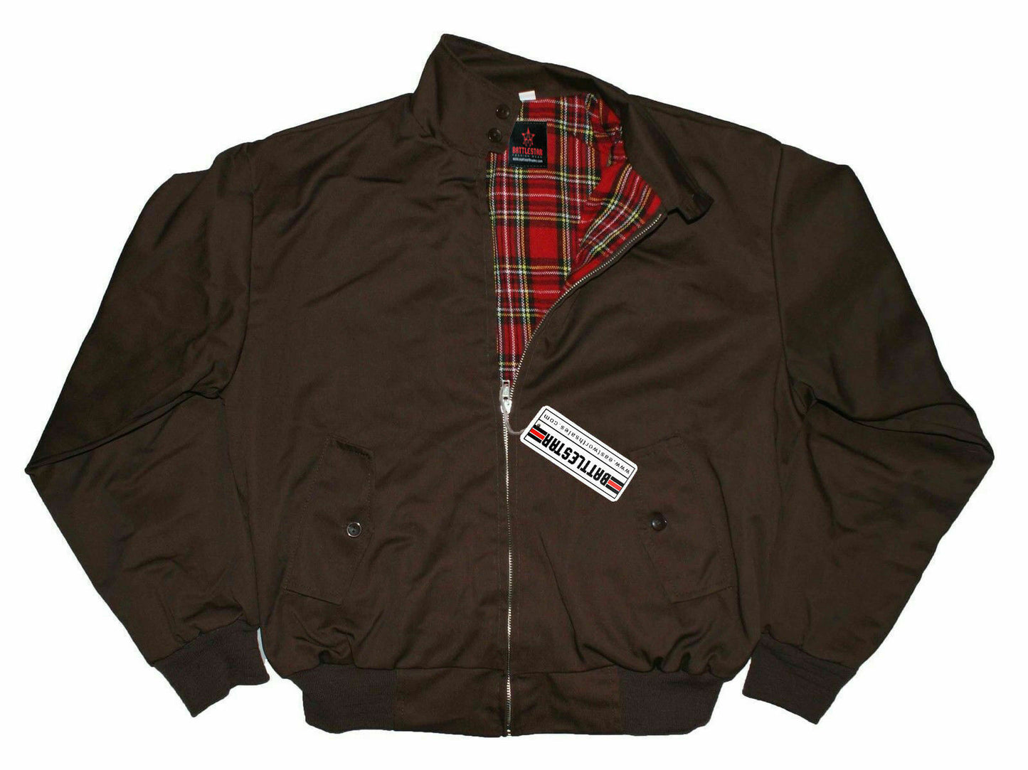 Men's Retro Harrington Style Vintage Jacket