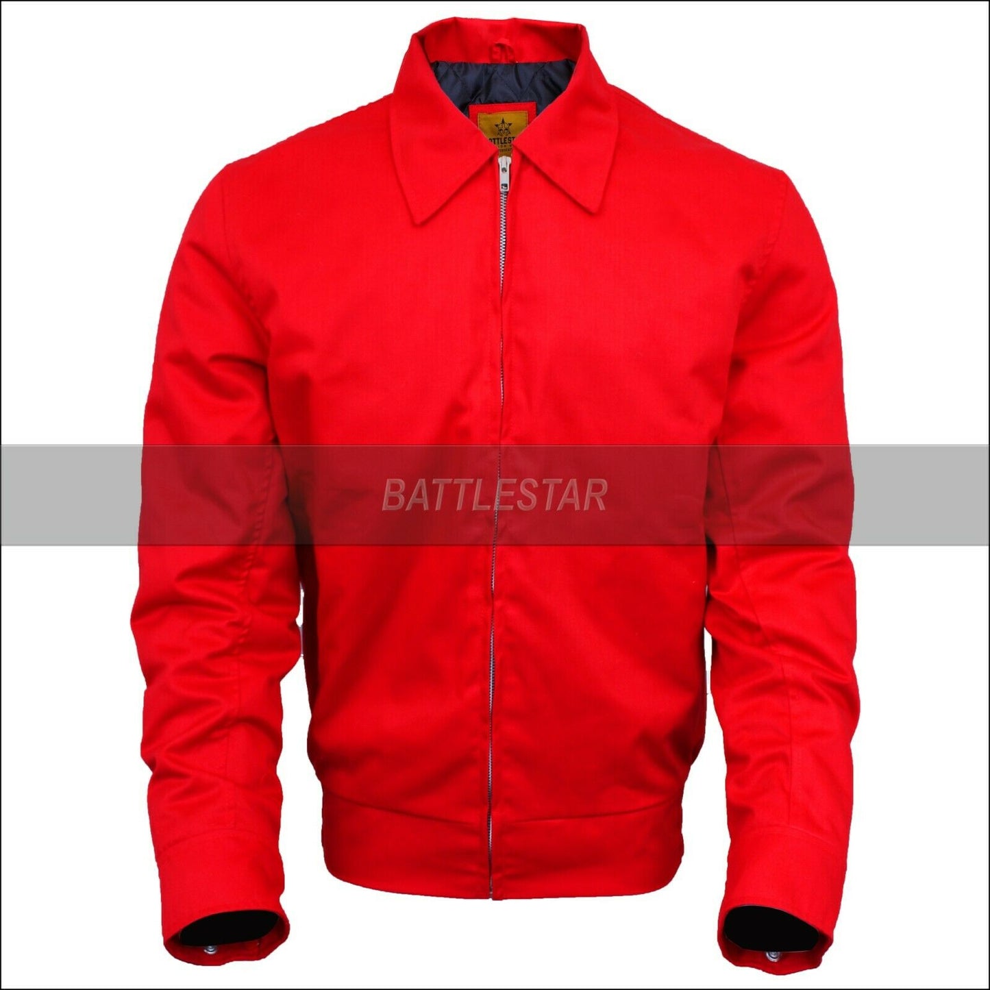 Jim Stark Rebel James Dean Red Cotton Casual Jacket - Battlestar Clothing & Gears Co