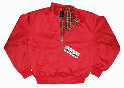 Men's Retro Harrington Style Vintage Jacket